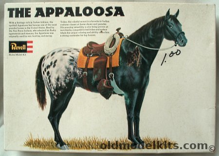 Revell 1/8 The Appaloosa Horse Model Kit, H960 plastic model kit